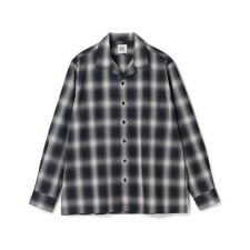 SMART MERINO/ヴィスコースリネン オープンカラーシャツ＜軽量/通気性＞＜ストレッチ＞