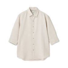 ブッチャー七分袖シャツ＜ストレッチ/イージーケア/吸汗性/通気性＞