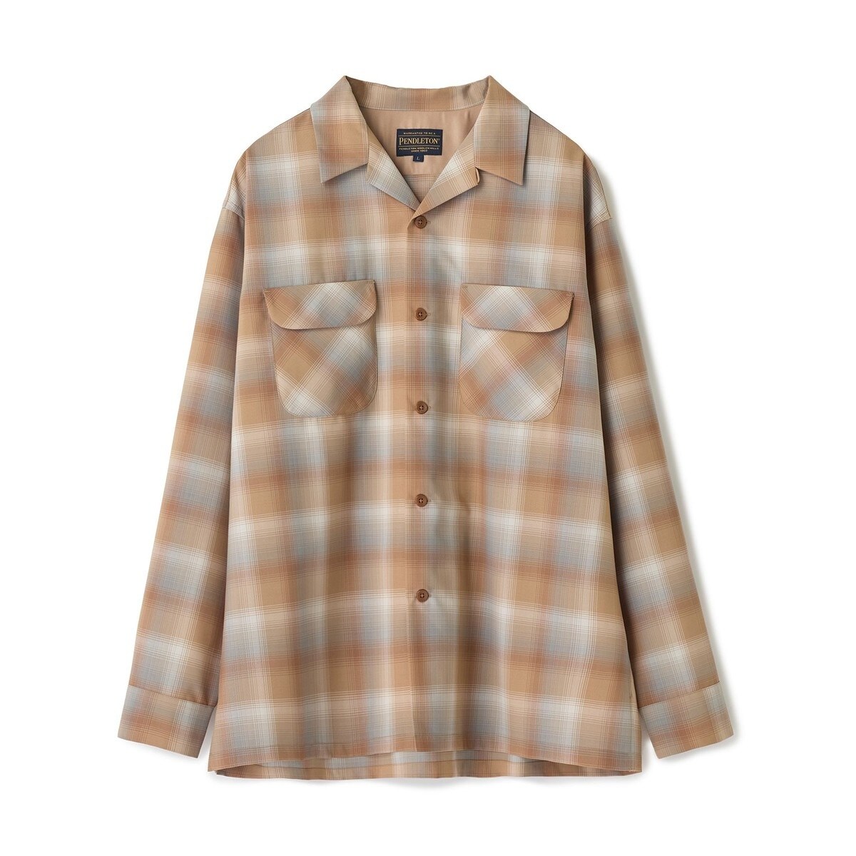 PENDLETON/ペンドルトン】アーカイブチェック オープンカラーシャツ