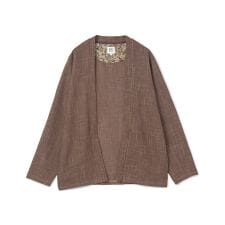 トリッカーカラミ ノーカラーカーディガン
