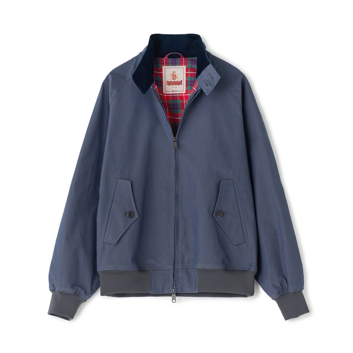 [�}���C]BARACUTA G9 BOX JACKET/�����Y�r�M�iMEN'S BIGI�j �l�C�r�[