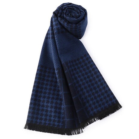 シルク100 グレンチェック柄マフラー メンズ ビギ Men S Bigi ファッション通販 マルイ ウェブチャネル To606 303 55 01