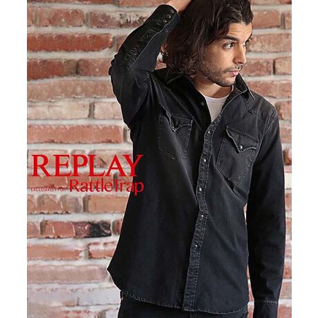 Replay別注 ウエスタンシャツ ラトルトラップ Rattle Trap M0511fbc301 ファッション通販 マルイウェブチャネル Replay別注 ウエスタンシャツ ラトルトラップ Rattle Trap M0511fbc301 ファッション通販 マルイウェブチャネル