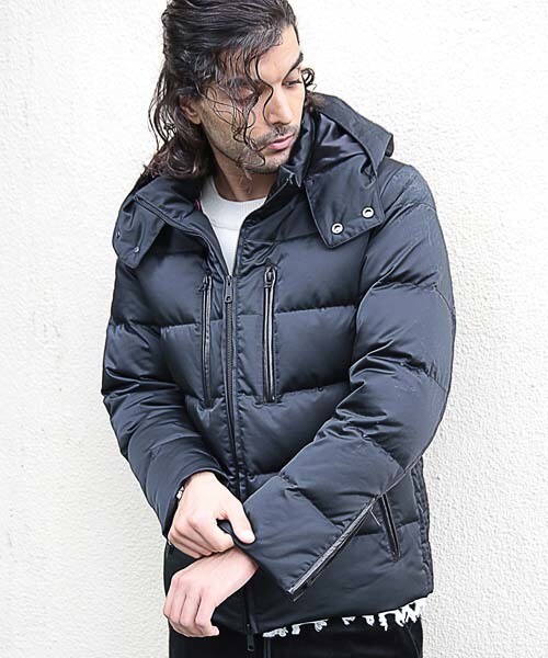 LIMONTA D/WASHER NYLON ZIP UP PARKA Mサイズ Light Mountain