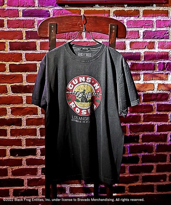 【GOOD ROCK SPEED×RATTLE TRAP】GUNS N'ROSES ガンズ・アンド・ GOOD ROCK SPEED】プリントTシャツ（Guns N' Roses/ガンズ