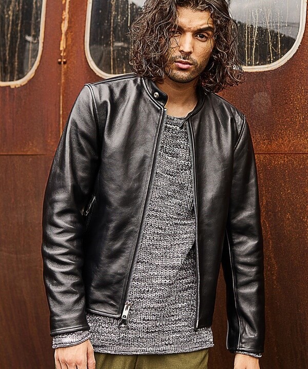 safari掲載 ラトルトラップ ラムレザー シングルライダース/M/美品 ラムレザーシングルライダース｜メンズファッション通販 MEN'S BIGI