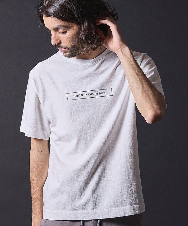 クルーネック天竺ピグメントTシャツ | ラトルトラップ(RATTLE