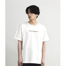 アメリカンコットンロゴ刺?プリントT