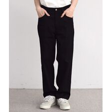 ストレッチカツラギルーズストレートパンツ