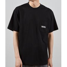 ユニバーサルオーバーオール別注ポケットプリントTシャツ