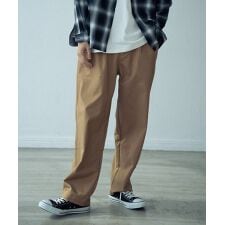 ハイパーストレッチタックワイドテーパードイージーパンツ