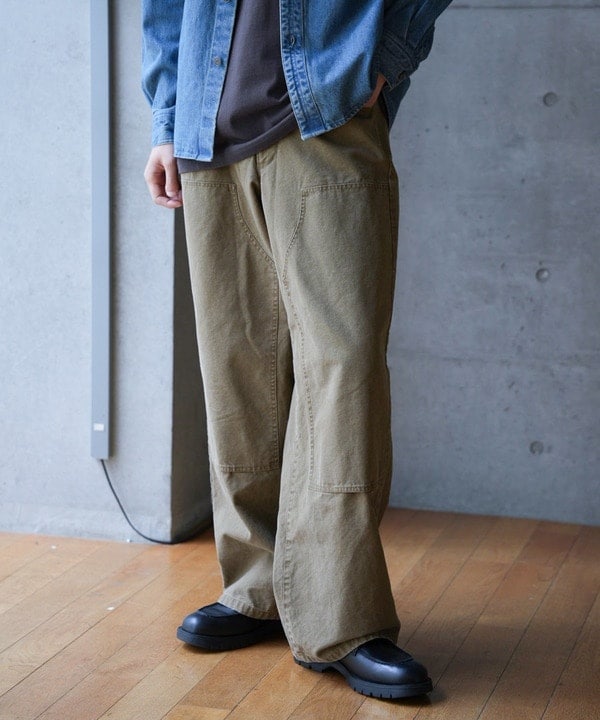 ハイツイスト ツイル 2P ワイド パンツ | モンキータイム(monkey time