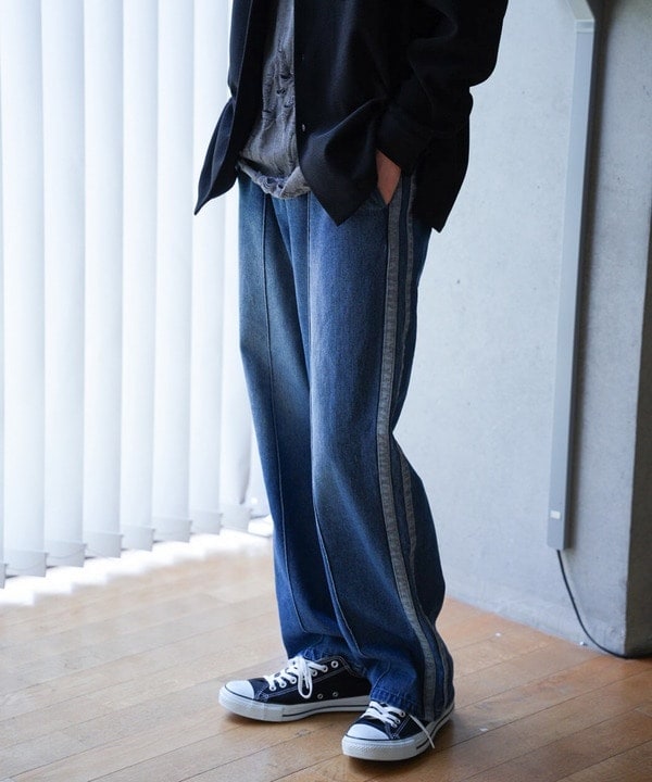 コットンベロアパウダー加工トラックパンツ | ラトルトラップ(RATTLE