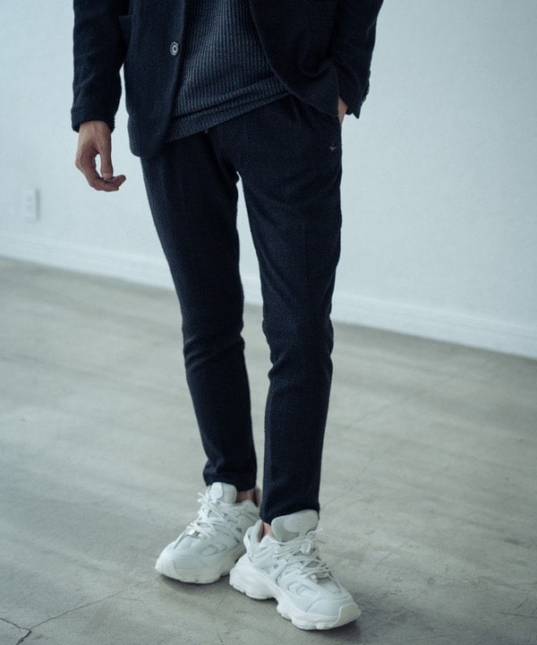 1PIU1UGUARE3別注ブラックジャガードスラックス | ラトルトラップ