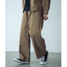 12ozコットンダックダブルニーペインターパンツ