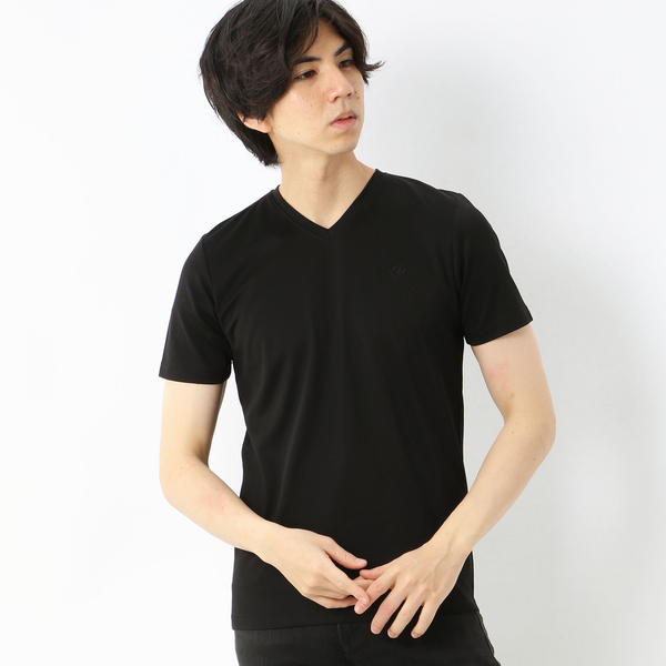 モクロディＶネックＴシャツ | テットオム(TETE HOMME) | 1021362051