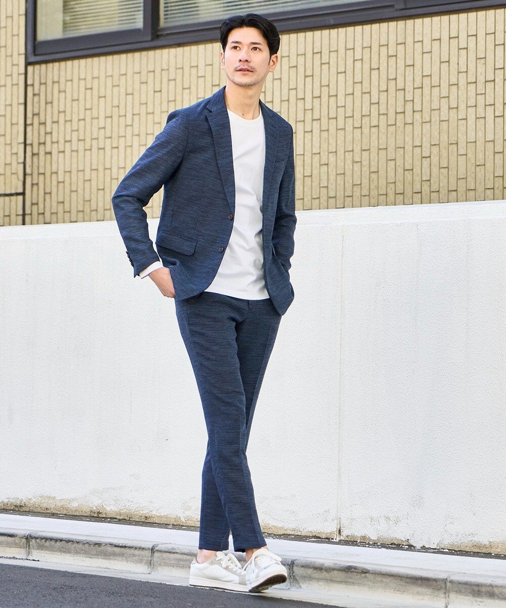 【夏用】renoma スーツ　上下　air bright 夏用】renoma スーツ 上下 air bright