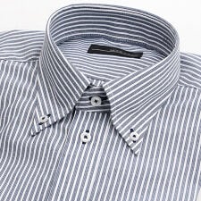 テットオム(TETE HOMME)の形態安定 吸水速乾 T/Cボタンダウンドレスシャツ / 半袖ビジネスシャツ