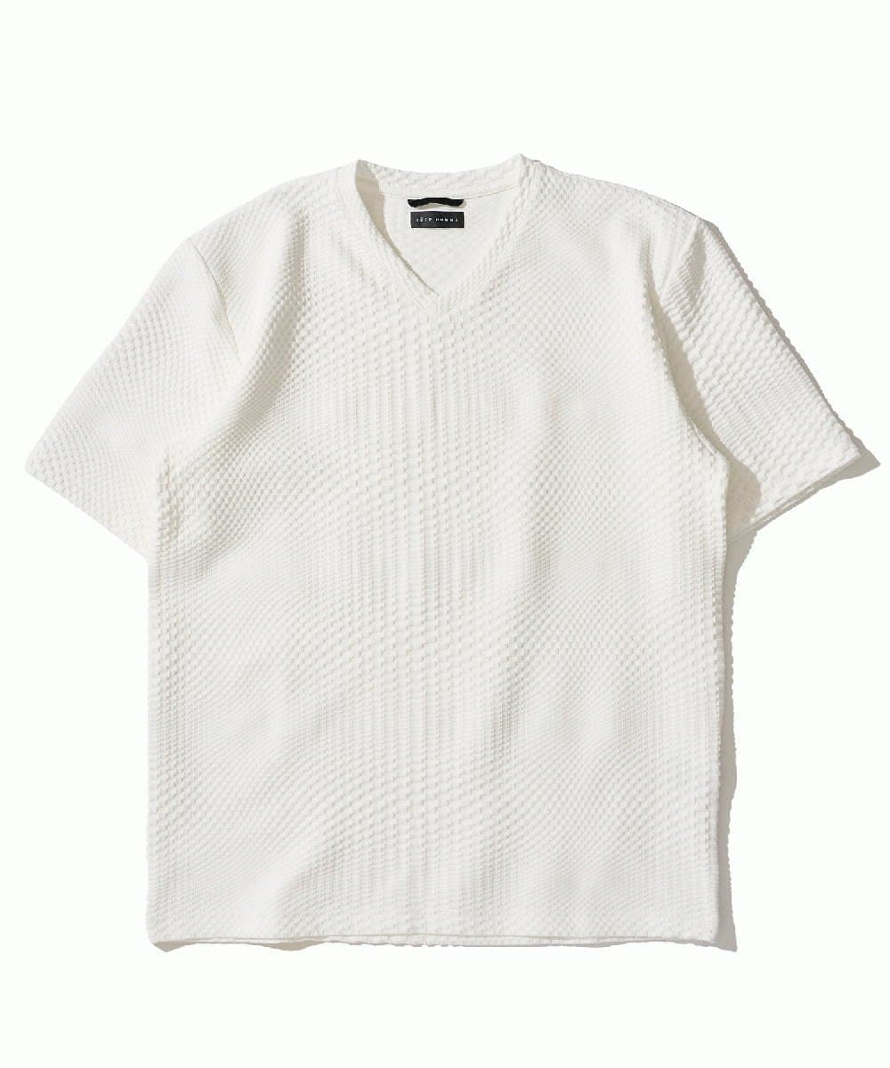 上品な艶と着心地の良さ モクロディクルーネックTシャツ | テットオム