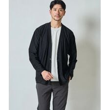 ストレッチナイロンカーディガン