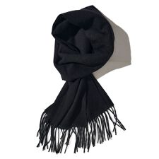 【WEB限定】カシミア混 ソリッドマフラー