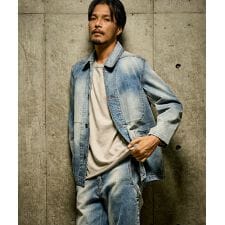 【HALB】ヴィンテージ加デニムカバーオール
