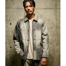 【HALB】ヴィンテージ加デニムカバーオール