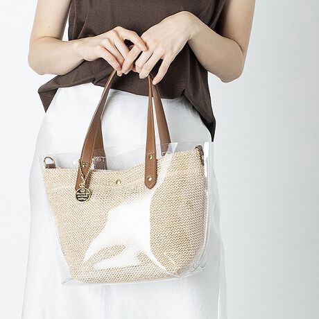 ショルダーポーチ付きクリアートートバッグ ビアデミゾン Via Demizon サマーズ ファッション通販 マルイウェブチャネル