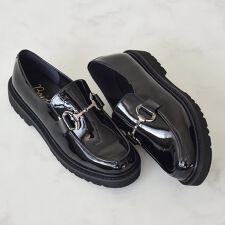 ブリジット バーキン(Bridget Birkin)の25秋冬新作◆Bridget Birkin◆3cmヒール◆厚底ビットローファー