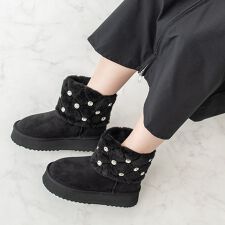 25秋冬新作◆Bridget Birkin◆4cmヒール◆キルティングビジュームートンブーツ