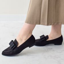 25秋冬新作◆Bridget Birkin◆2.5cmヒール◆グログランリボンレインローファー