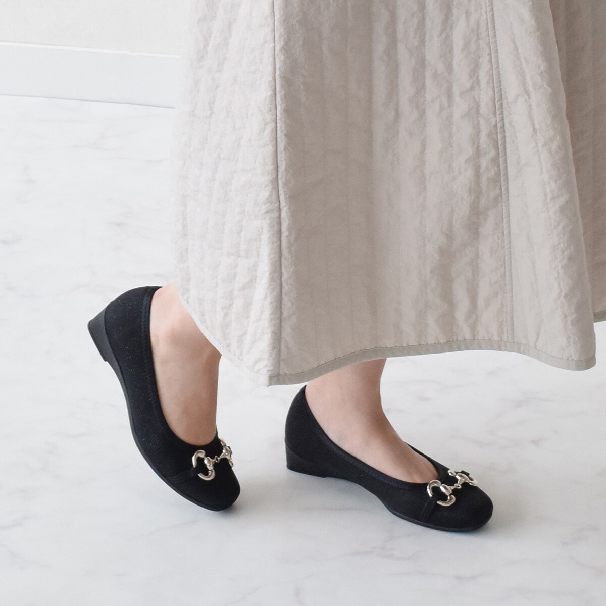 Bridget Birkin Walk◇3cmヒール◇ビットウォーキングパンプス