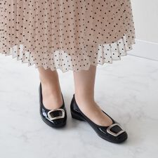 Bridget Birkin Walk◆3cmヒール◆メタルバックルウォーキングパンプス