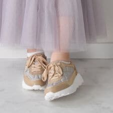 ブリジット バーキン(Bridget Birkin)のBridget Birkin◆4cmヒール◆インヒールキルティングスニーカー