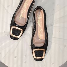 Bridget Birkin◆チュールバックルパンプス