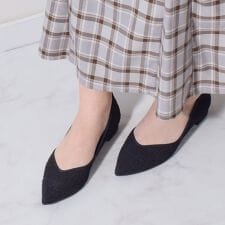 Bridget Birkin◆1.8cmヒール◆ポインテッドチュールバレエシューズ