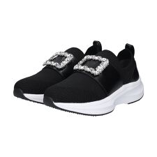 Bridget Birkin◆4cmヒール◆ビジューバックルニットスニーカー