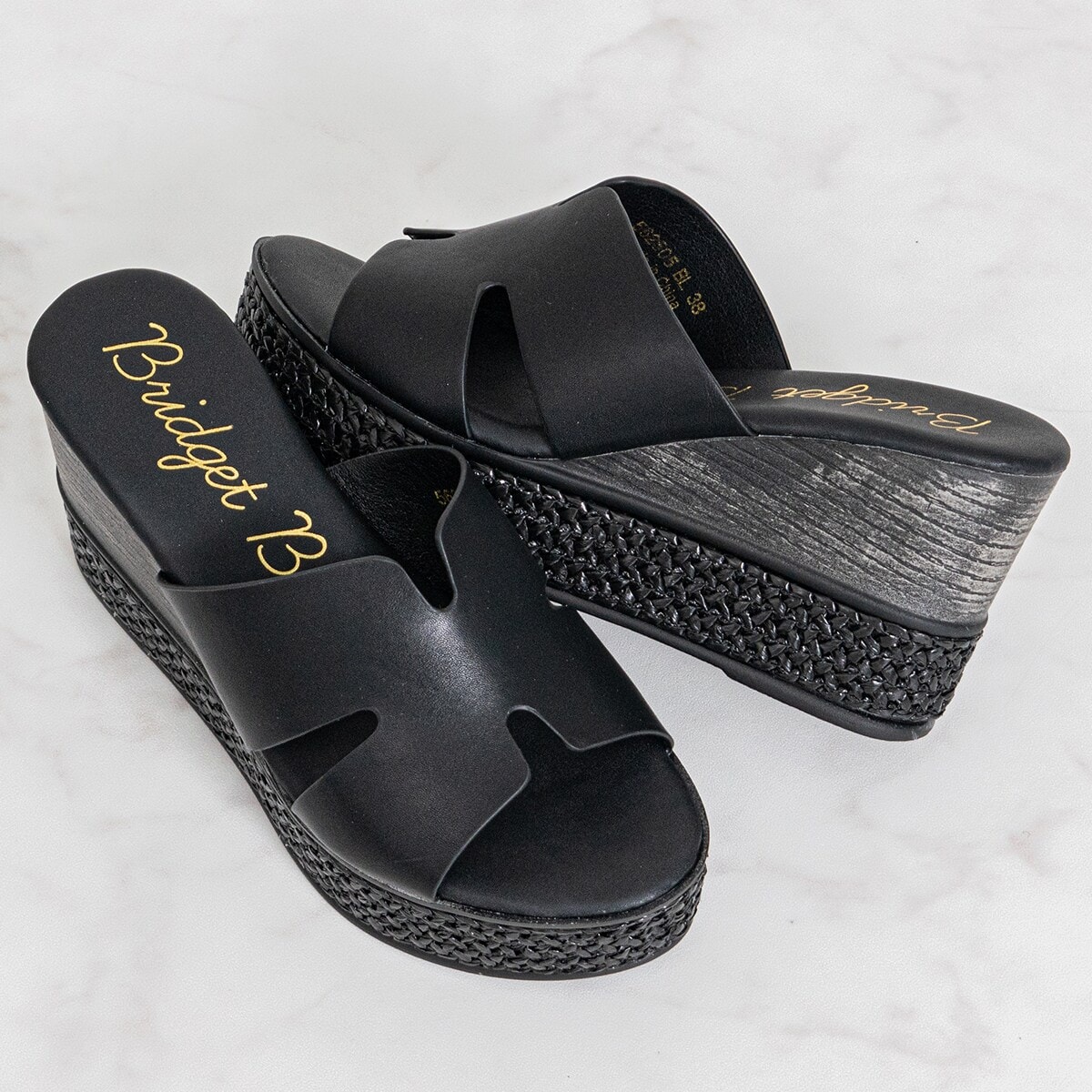 [�}���C]Bridget Birkin��8.5cm�q�[�����T�C�h�J�b�g�E�F�b�W�~���[���T���_��/�u���W�b�g �o�[�L���iBridget Birkin�j �u���b�N