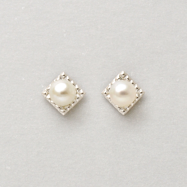 TAKE-UP K14. K10 キラキラタンスイパールピアス（WG） TAKE-UP ONLINE SHOP/テイクアップ公式オンラインショップ / K14