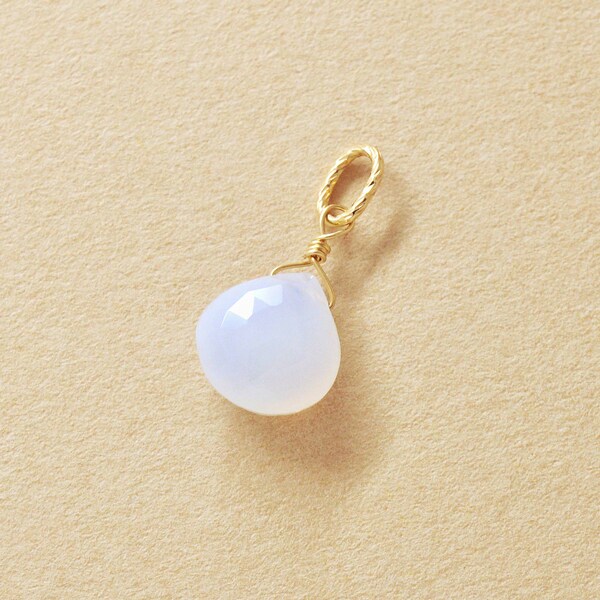 当店だけの限定モデル アガット⭐︎K10⭐︎優しい乳白色のホワイトカルセドニーリング アクセサリー