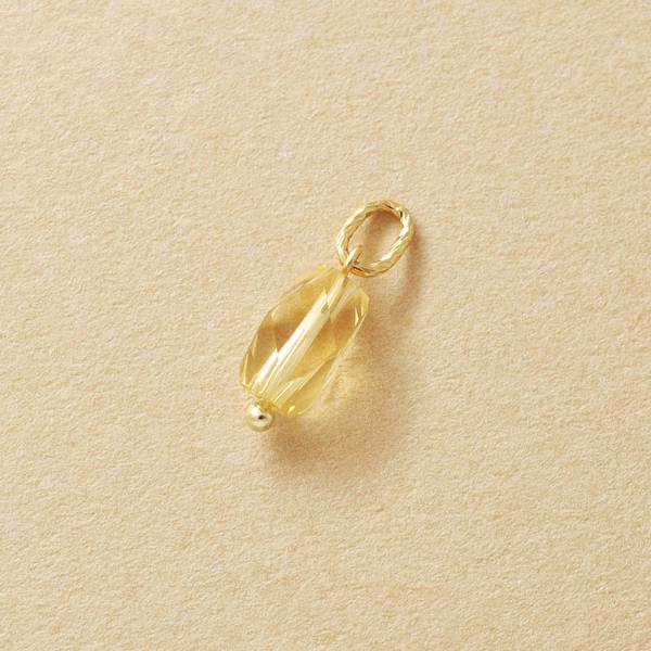 新品 10Kトシトリンパーズチャーム