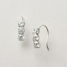 【Lively】K10 3ストーン ワイヤーピアス( WG)