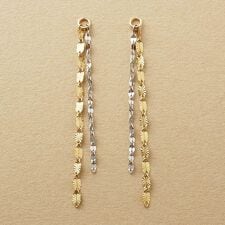 【 Palette】K10　バイカラーチェーンチャーム( YG/WG)