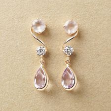 K10  ヒネリスイングピアス ピンク( PG)