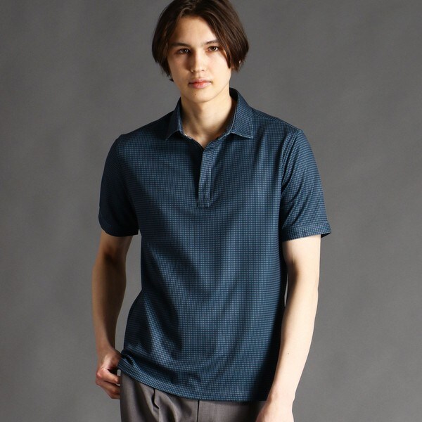 ムッシュニコル/ＣＯＯＬＭＡＸ　ＺＩＰポロシャツ COOLMAX ZIPポロシャツ | ムッシュニコル(MONSIEUR NICOLE