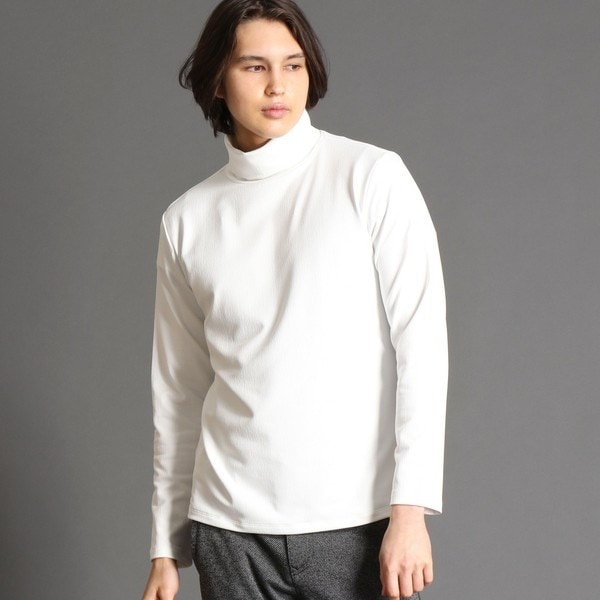 グラフィックジャカード VネックTシャツ | ムッシュニコル(MONSIEUR