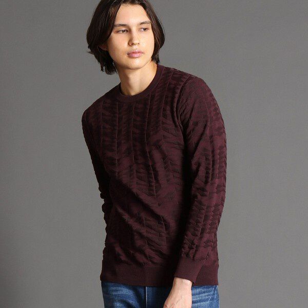 【ｅｘ／ｔｒａ】グラフィック柄　ニットプルオーバー