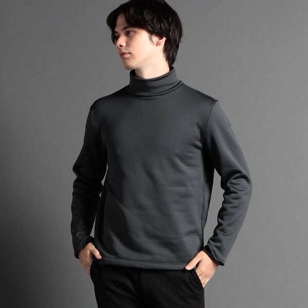 ストレッチ裏起毛 ハイネックプルオーバー | ムッシュニコル(MONSIEUR 