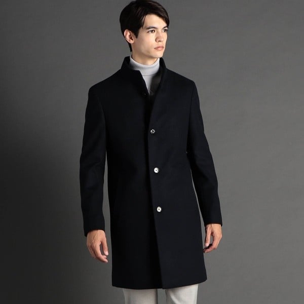 ex/tra】カルゼボンディング ダウンライナー付 スタンドカラーコート