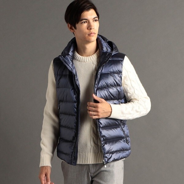 ex/tra】Olmetex プレミアムシャイニーダウンベスト | ムッシュニコル